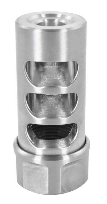 American Precision Arms Gen 2 Micro Bastard Brake SS 1/2"-28 Threads 30 Cal AR-Platform 1.86" OAL