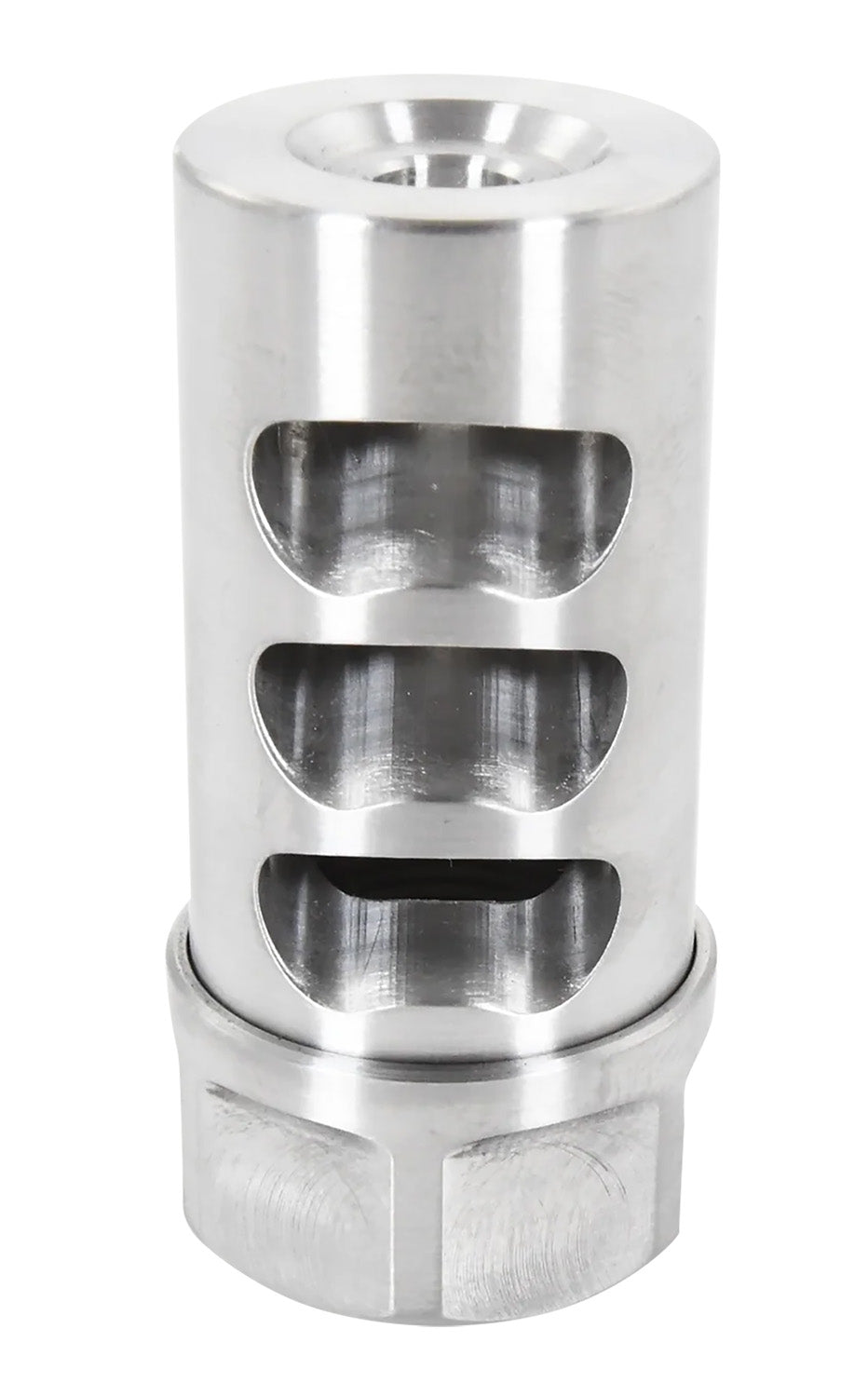 American Precision Arms Gen 2 Little Bastard Stainless Brake 5/8"-24 Threads 30 Cal 2.22" OAL