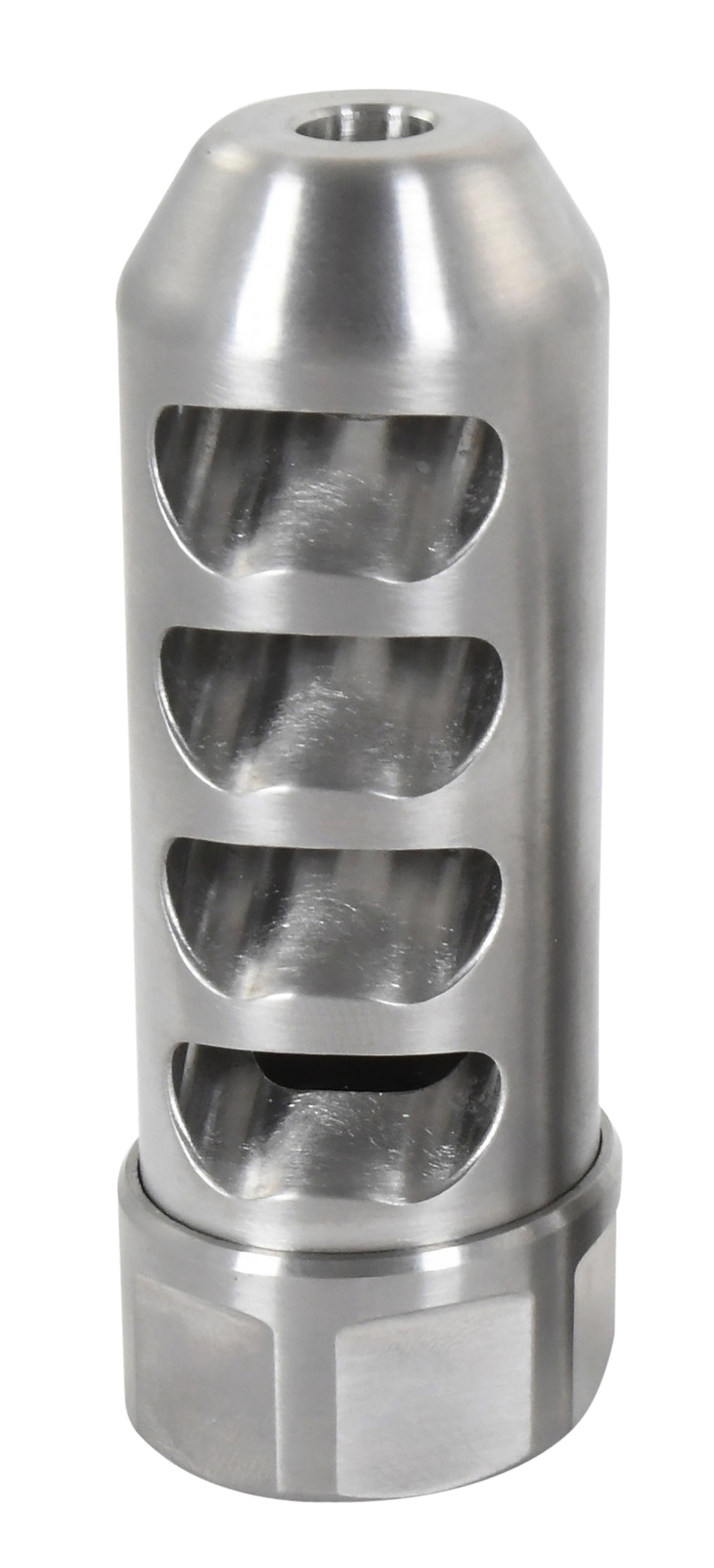 American Precision Arms Gen 2 Fat Bastard Brake Stainless 5/8"-24 Threads 338 Caliber 3.30" OAL