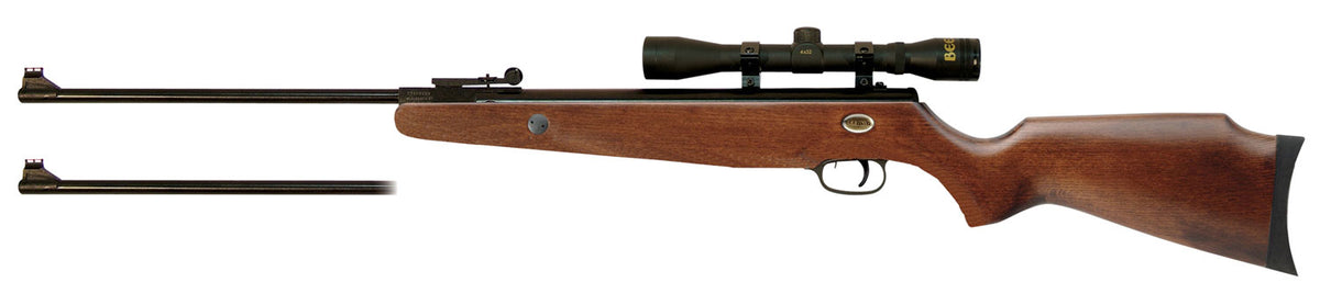 Beeman 1073GP Grizzly X2 Dual Caliber Gas Ram Air Rifle Combo 4x32 Scope
