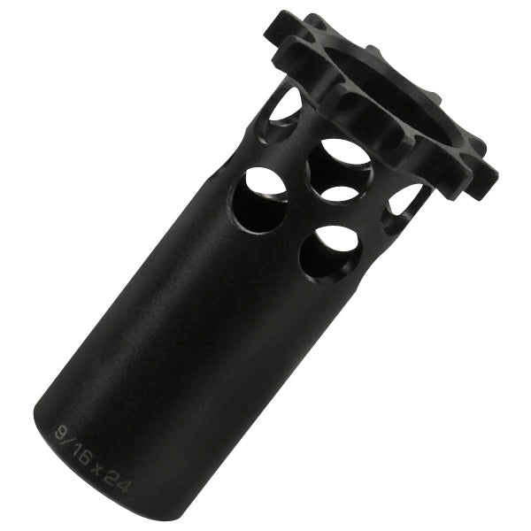 Dead Air DA403 P-Series Piston 9/16"-24 Threads Black for Dead Air Silencers