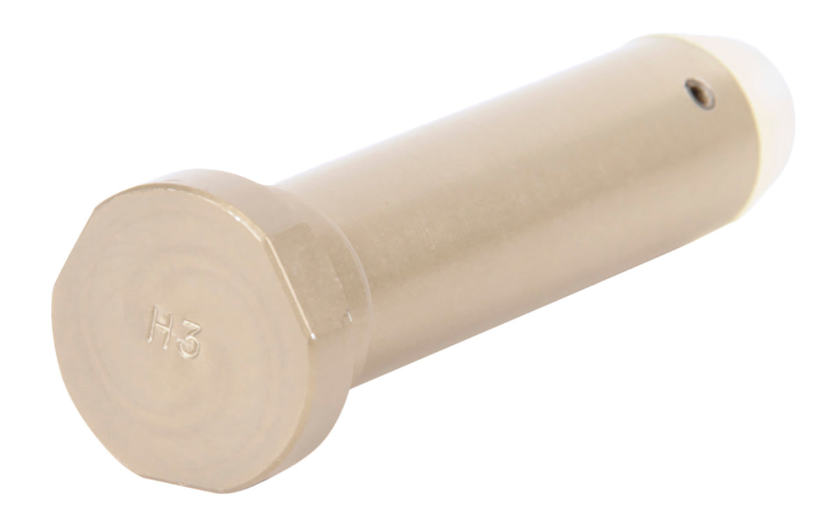 LBE Unlimited H3 Recoil Buffer Carbine Length for AR-15 Silver Aluminum