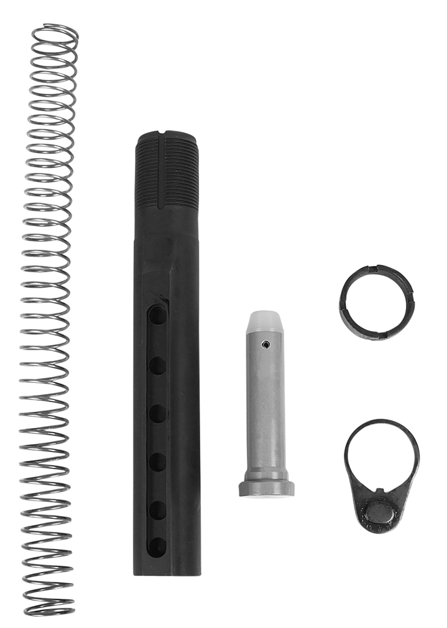 LBE Unlimited CBUFKIT AR-15 Commercial Spec 6-Position Buffer Tube Kit Black