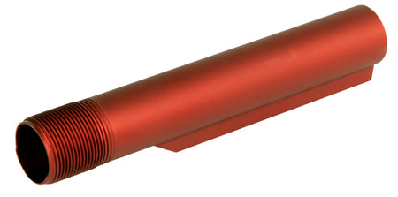 LBE Unlimited MBUF002RED AR-15 Red Mil-Spec 6 Position Buffer Tube