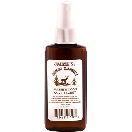 Jackies Coon Cover Scent Hunting Spray 2 oz.