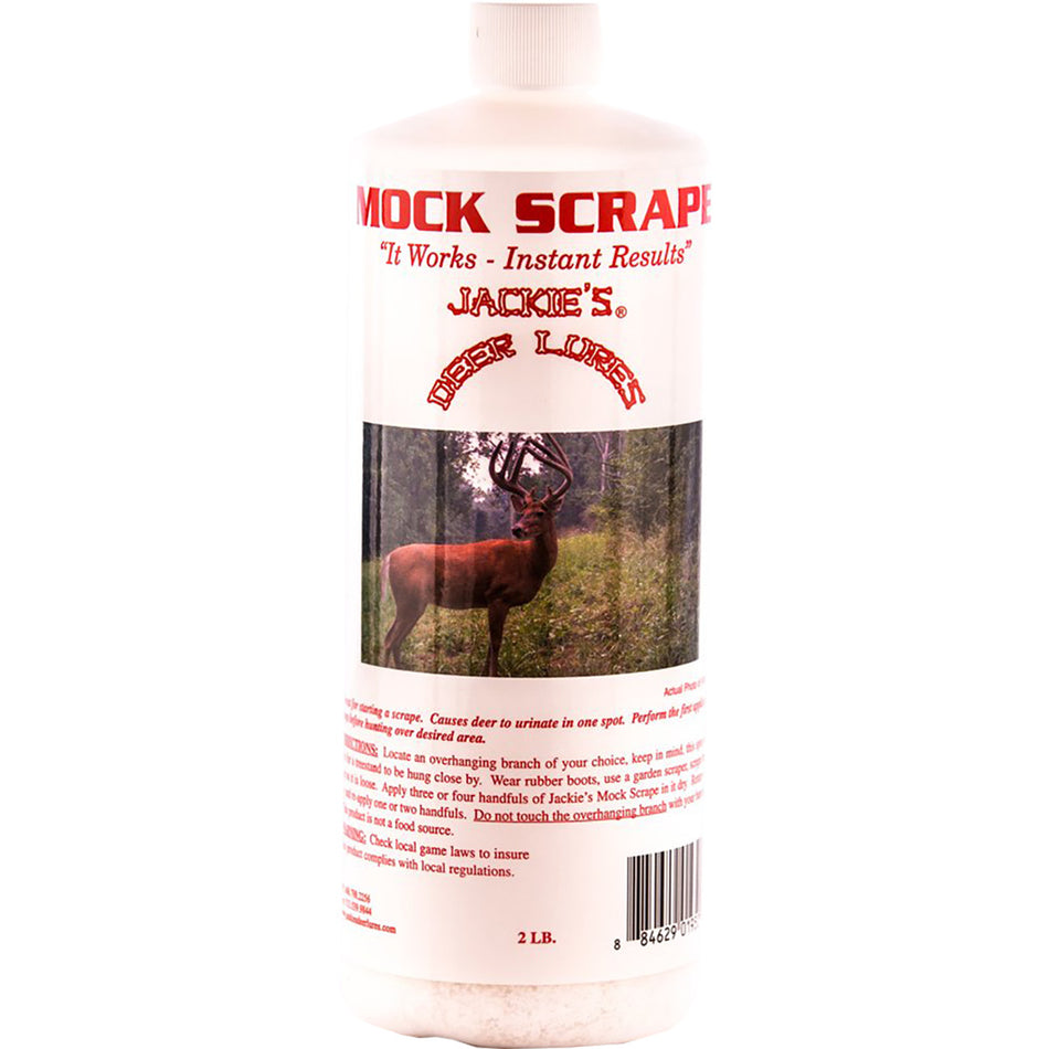 Jackies Mock Scrape Attractant Powder with Deer Pheromones 2 lb.