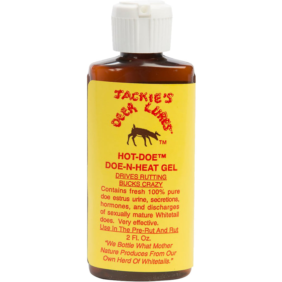 Jackies Hot Doe N-Heat Pure Doe Estrus Lure Flip Top 2 oz.