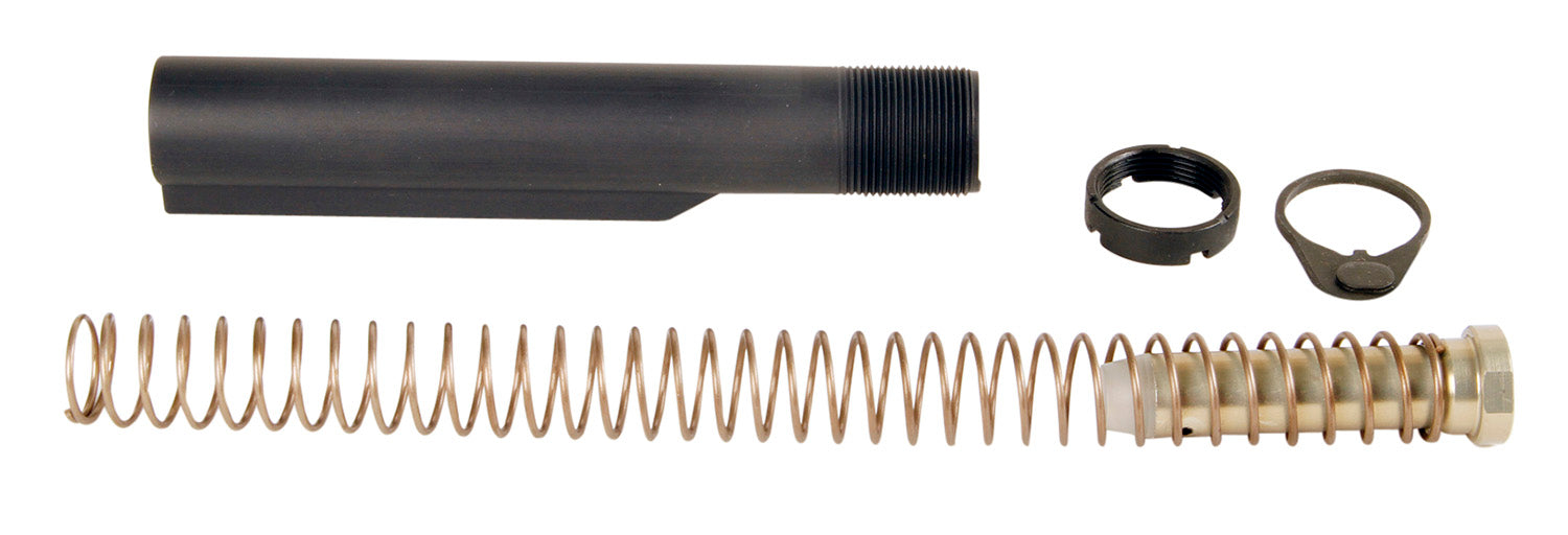 LBE Unlimited AR-15 6-Position Mil-Spec Buffer Tube Kit Gray