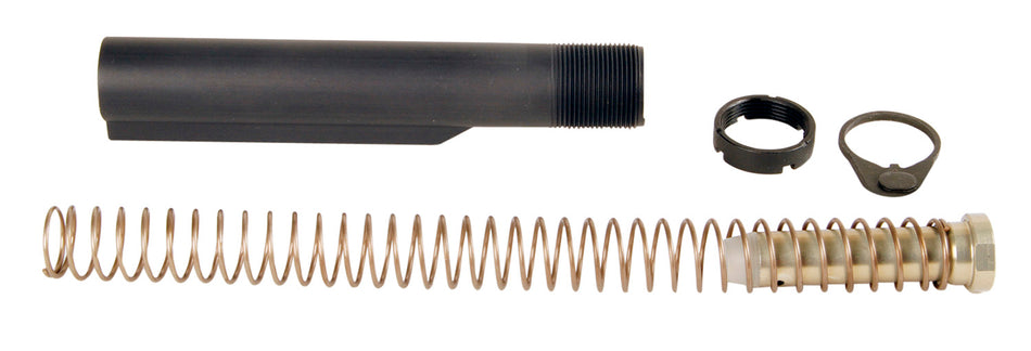 LBE Unlimited AR-15 6-Position Mil-Spec Buffer Tube Kit Gray