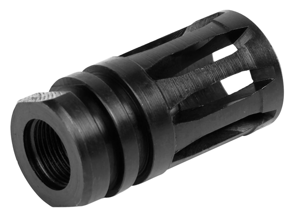 LBE Unlimited AR-15 A2 Birdcage Flash Hider 4140 Steel Black for 5.56x45mm NATO