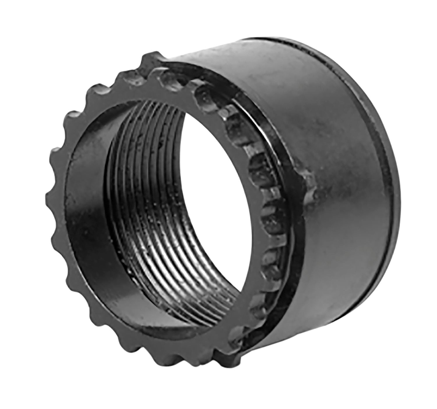 LBE Unlimited AR-10 .308 Barrel Nut 4130 Steel with Black Phosphate Coating
