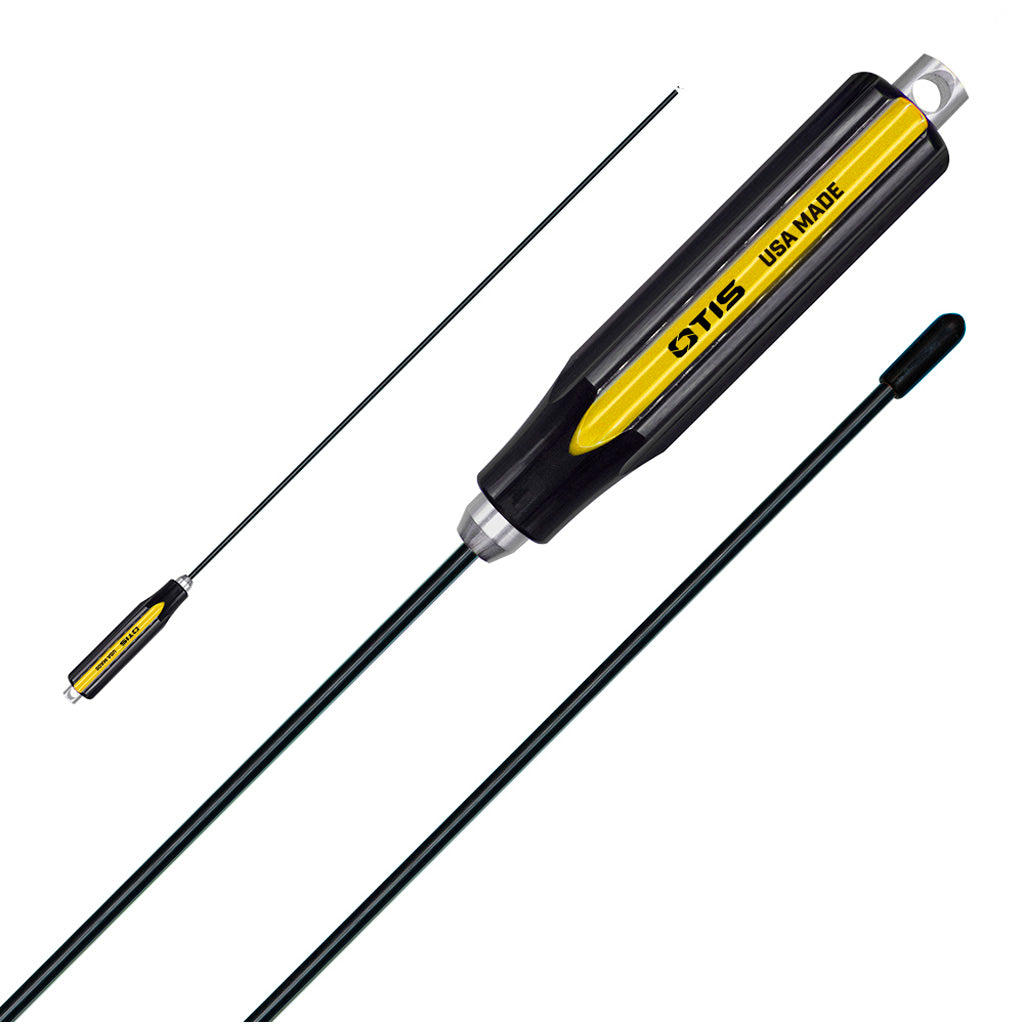 Otis 36" Coated One-Piece Cleaning Rod for .22 Cal and Larger, Black