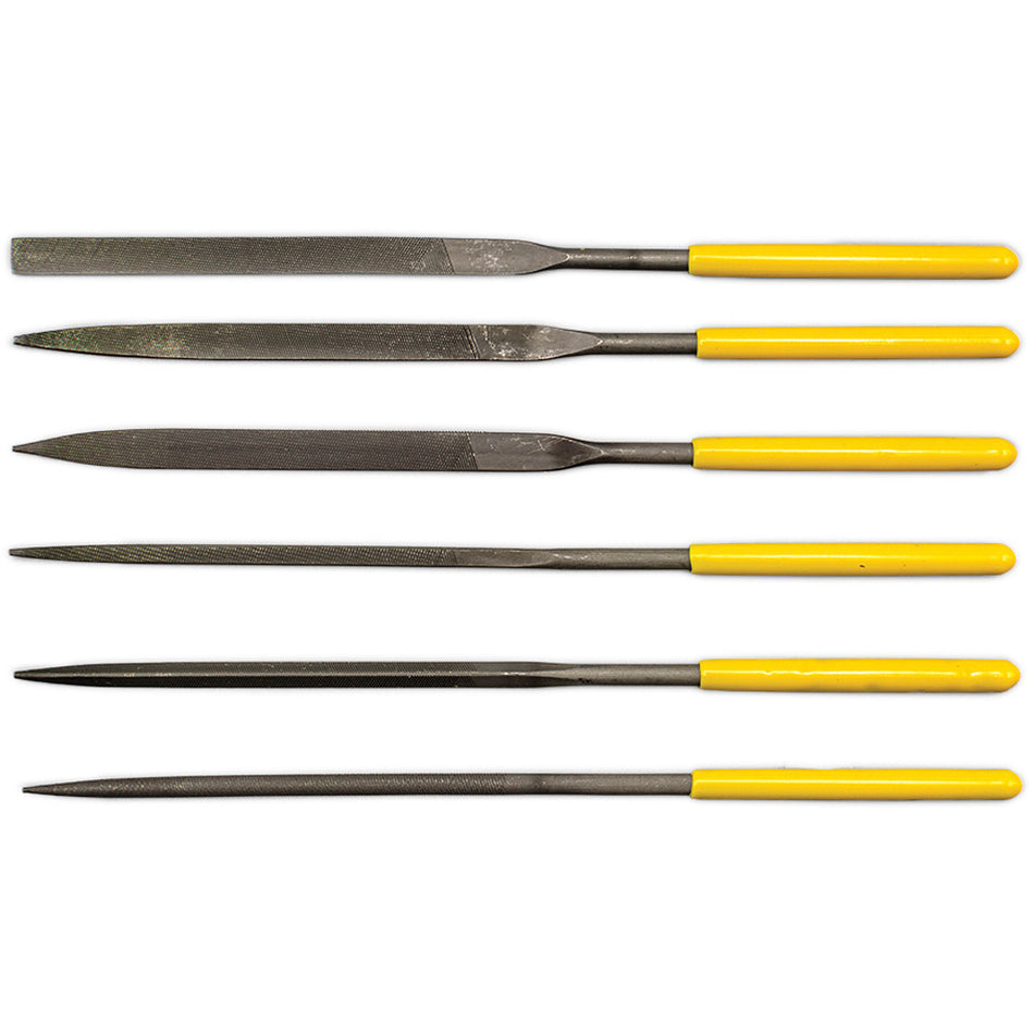 Otis Gunsmithing 6-Piece Hardened Steel Needle File Set