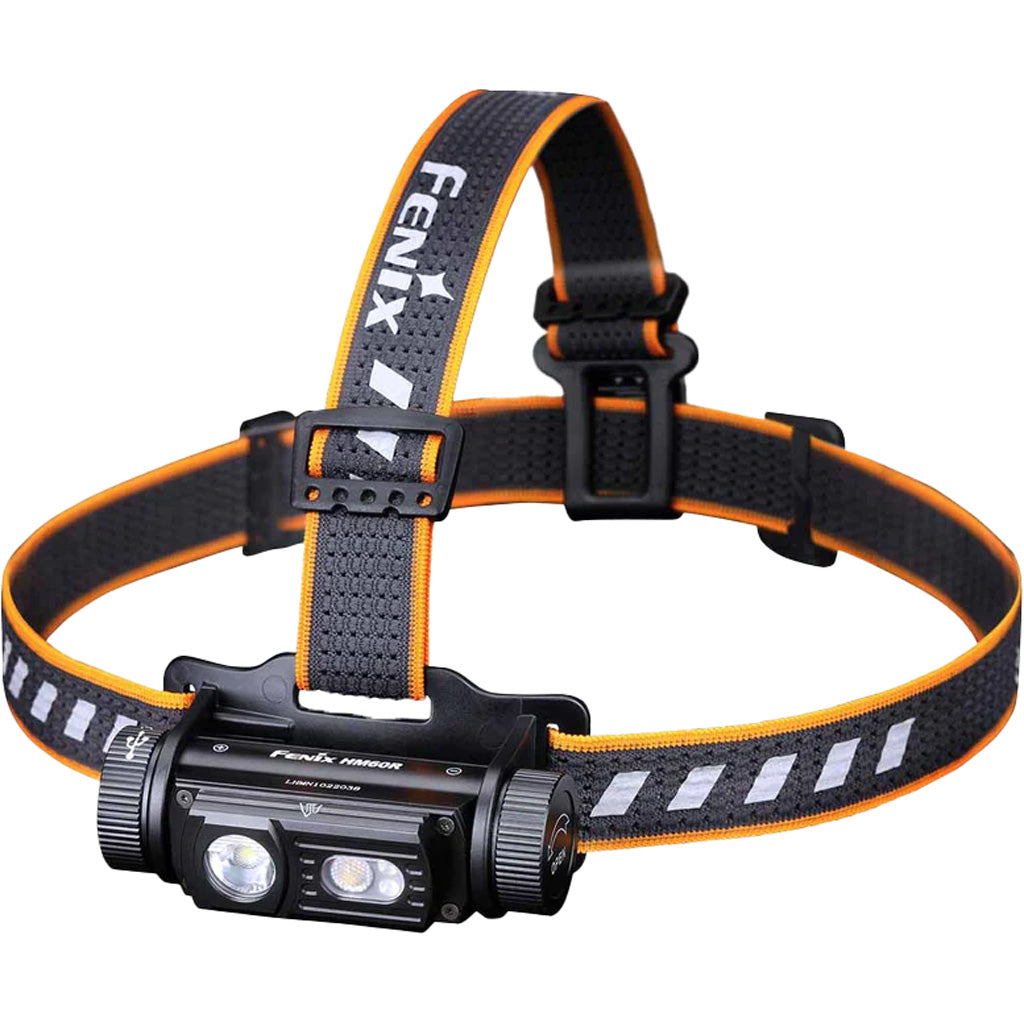 Fenix HM60R Rechargeable LED Headlamp 1300 Lumens Black
