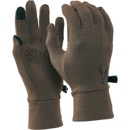 Badlands Pecora DuraSpun Merino Touchscreen Glove Liner Small MUD