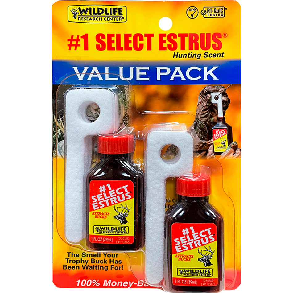 Wildlife Research Select Estrus Deer Attractant Combo 2-Pack 1 oz.