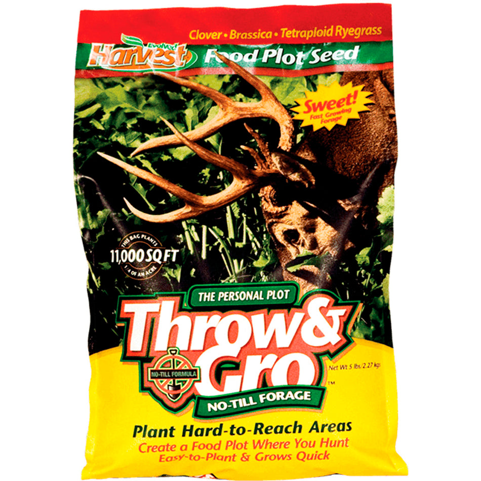 Evolved Throw and Grow with Clover Food Plot Seed 5 lb