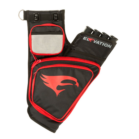 Elevation Black/Red RH Transition Hip Quiver