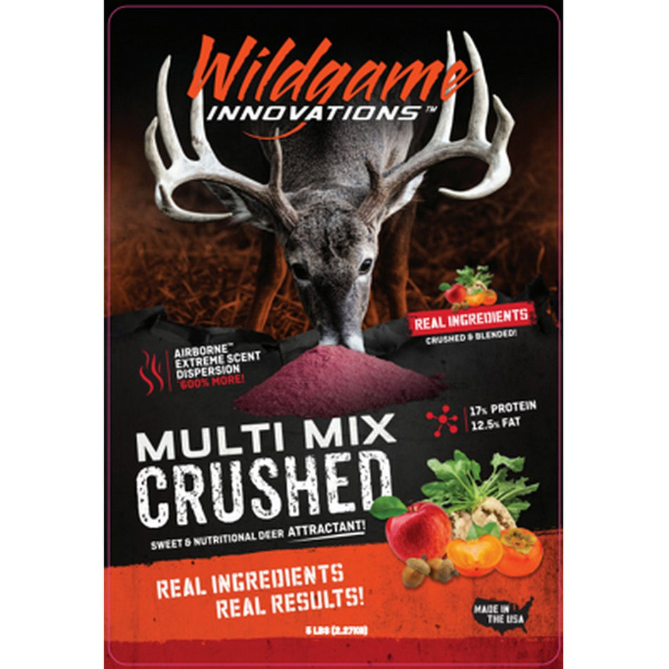 Wildgame Trail Mix Apple Crushed Deer Attractant 5 lb Bag
