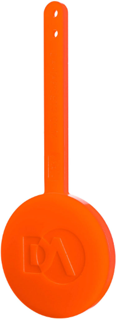 DA Targets 4-Inch Orange Non-Reactive Gong Target