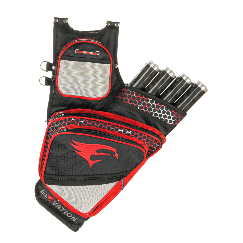 Elevation Black/Red RH Adrenalin Target Quiver