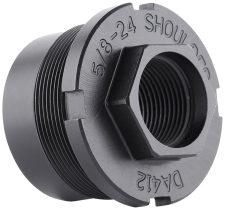 Dead Air DA412 Fixed Thread Mount for Ghost-M and Pyro Suppressors 5/8-24 tpi Black