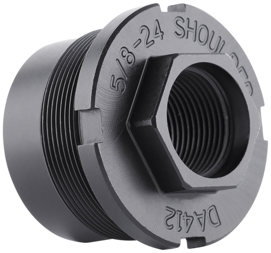 Dead Air DA412 Fixed Thread Mount for Ghost-M and Pyro Suppressors 5/8-24 tpi Black