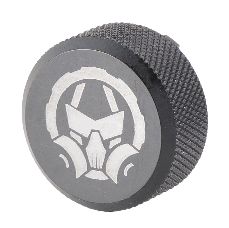 Dead Air DM3000 Front Cap Tool Steel Black Compatible with Ghost Mask Silencers P-Series