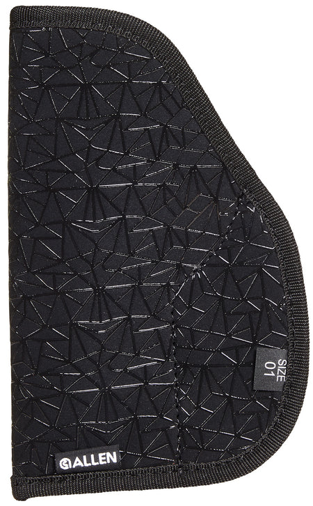 Allen 44901 Spiderweb Pocket Holster Size 01 Black Nylon Web Grip, Compatible w/Glock 26/27/Medium Auto, Ambidextrous