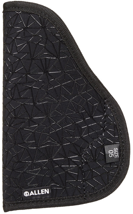 Allen 44905 Spiderweb Pocket Holster Size 05 Black Nylon Web Grip, Compatible w/Glock 17/22/29/Springfield XD, Ambidextrous