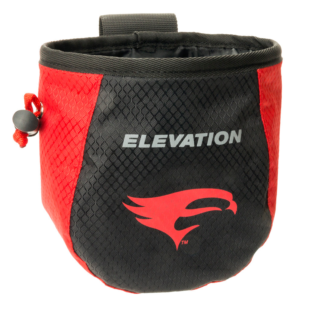 Elevation Black/Red Pro Archer Release Pouch