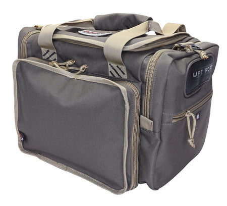 GPS 1411MRBR Medium Rifle Green Range Bag with Front Magazine Pocket and Visual ID Storage System