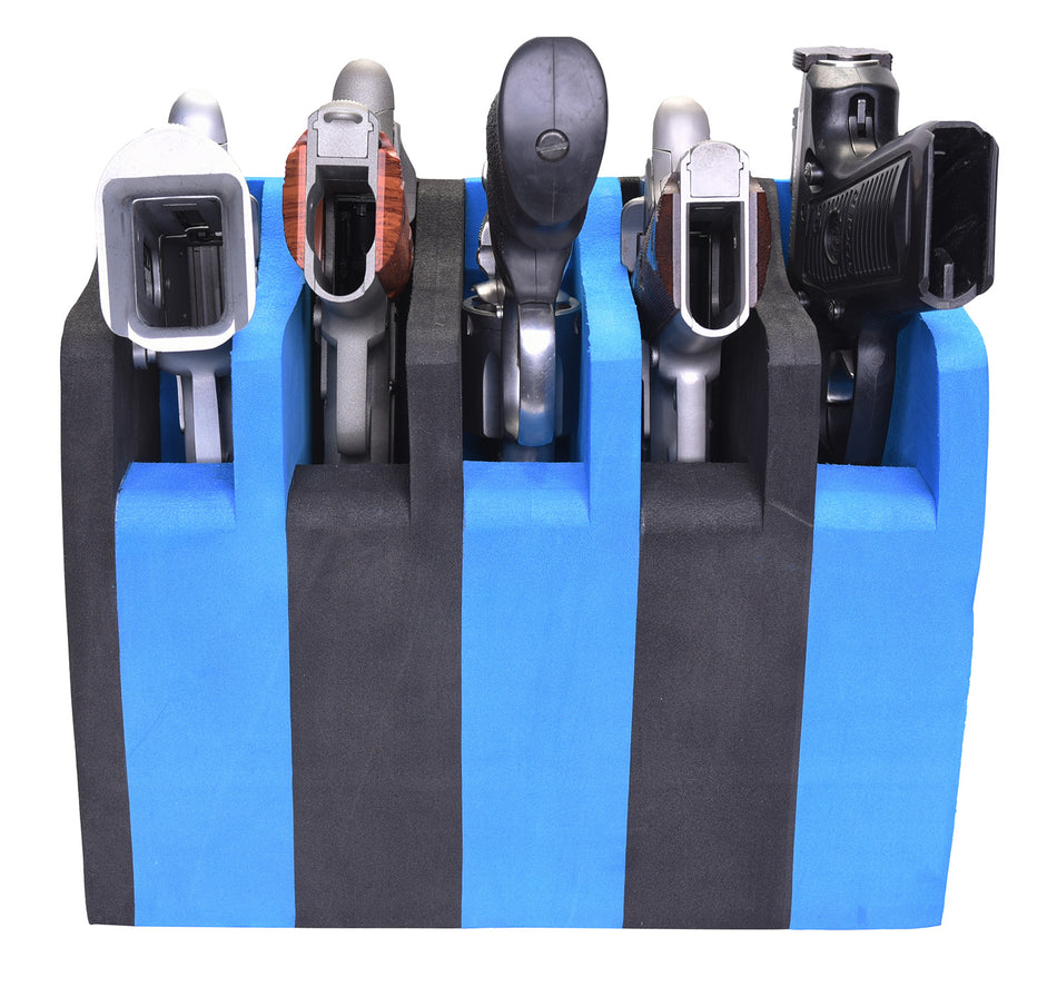 GPS Bags GPSF500CRN 5-Handgun Foam Pistol Cradle Storage Insert