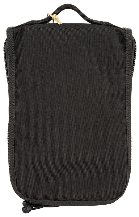 GPS T1175PCB Tactical Black 1000D Nylon Pistol Case with DuPont Teflon Coating and Lockable Zippers, 1 Handgun