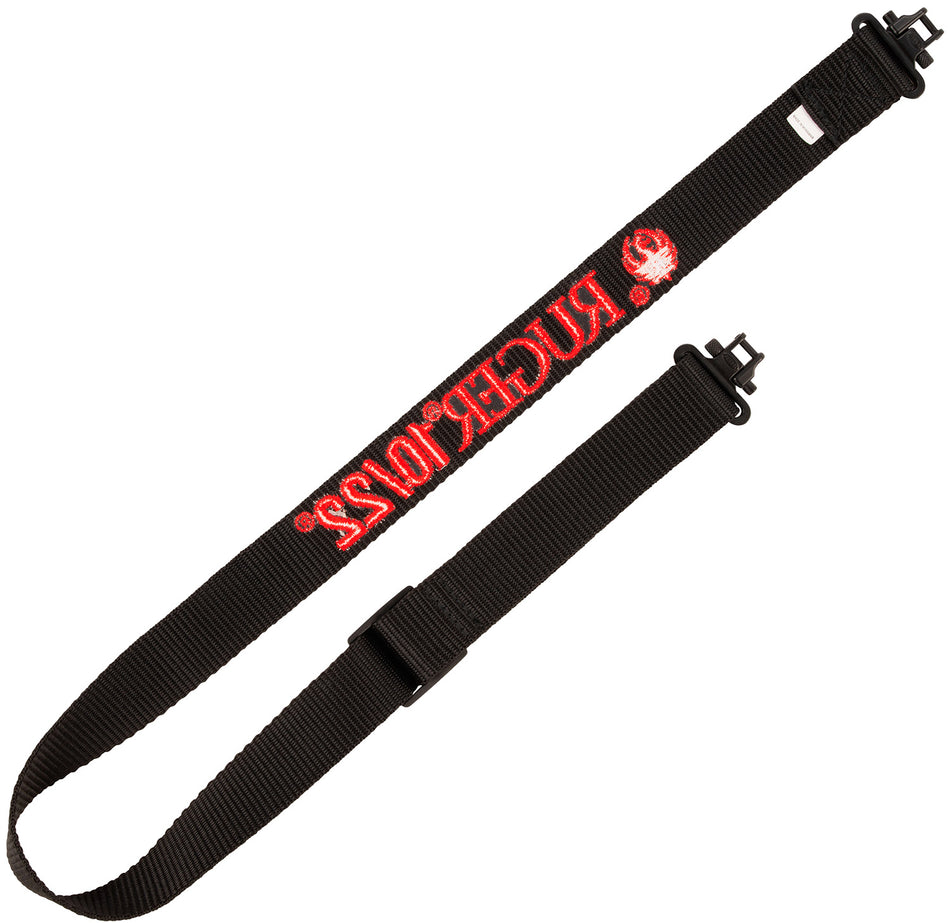 Ruger 27838 10/22 Adjustable Rifle Sling Black/Red 1.25" Webbing 22"-40"