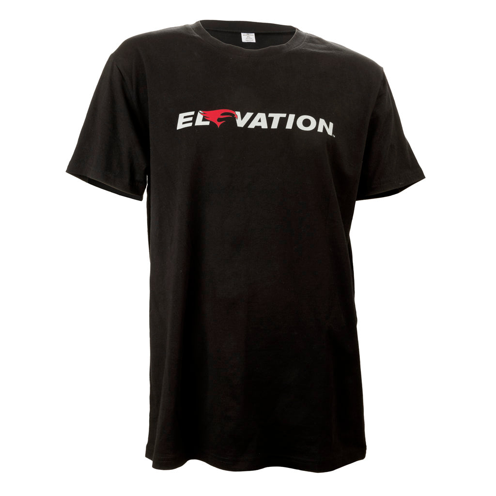Elevation Screen Print Logo Tee Black X-Large