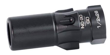 Rugged OA003 Obsidian 3 Lug Adapter Black 1/2-28 Threads 9mm HK Spec with Go/No Go Gauge