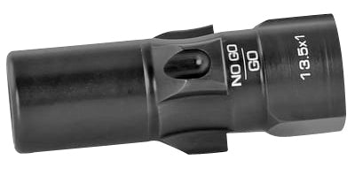 Rugged OA004 Obsidian 3 Lug Adapter Black 13.5x1 LH Threads 9mm HK with Go/No Go Gauge