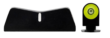 XS Sights DXT2 Big Dot Tritium Night Sights for Glock - Yellow Outline Front Sight & White Stripe Rear Sight