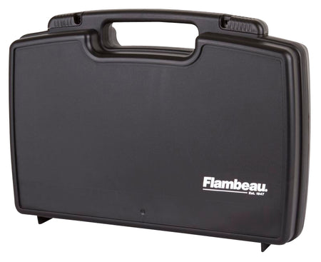 Flambeau 6455SC Safe Shot Black Polymer Dual Pistol Case TSA Approved