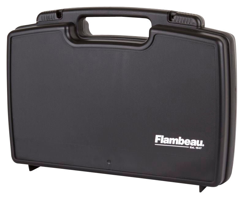 Flambeau 6455SC Safe Shot Black Polymer Dual Pistol Case TSA Approved