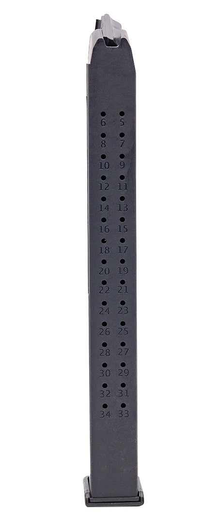 Toolman Tactical Inc GL35B Glock 35rd 9mm Luger Handgun Magazine Black Polymer