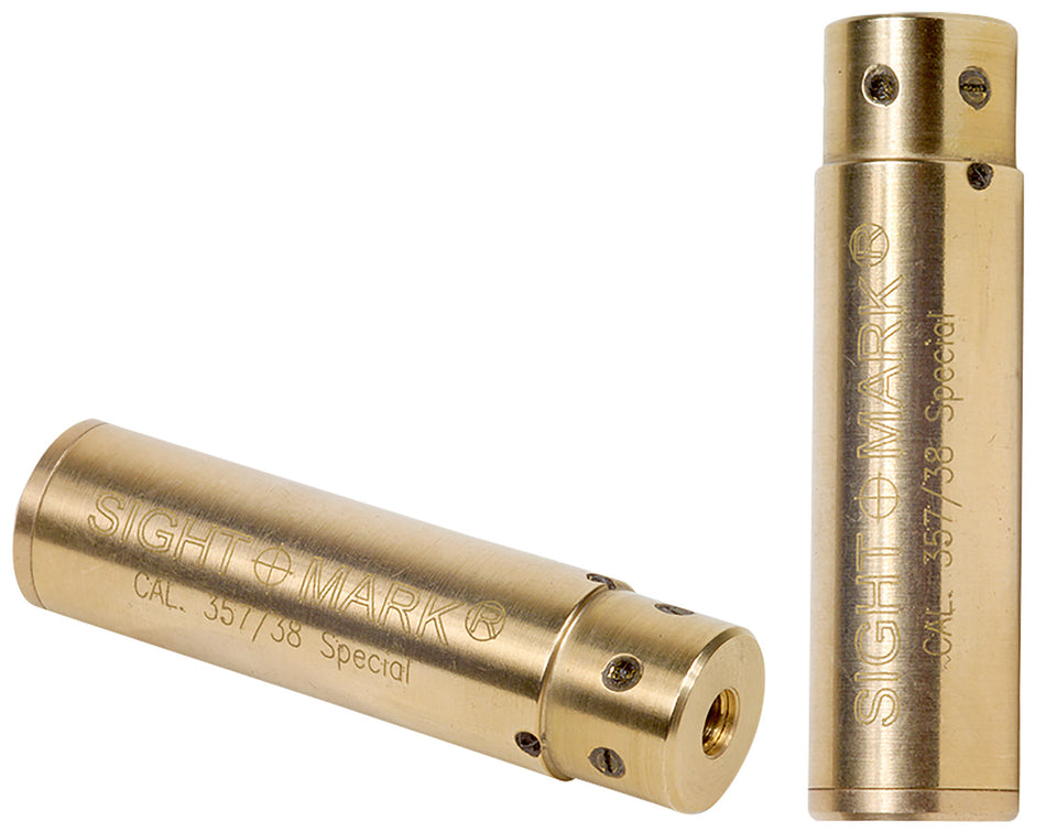 Sightmark SM39018 Brass Red Laser Bore Sight .38 Special/.357 Mag with Carrying Case