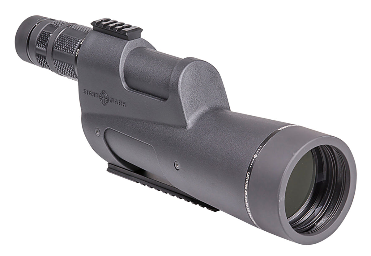 Sightmark Latitude XD Tactical Spotting Scope 20-60x80mm Black Rubber Armor Range Finding Reticle