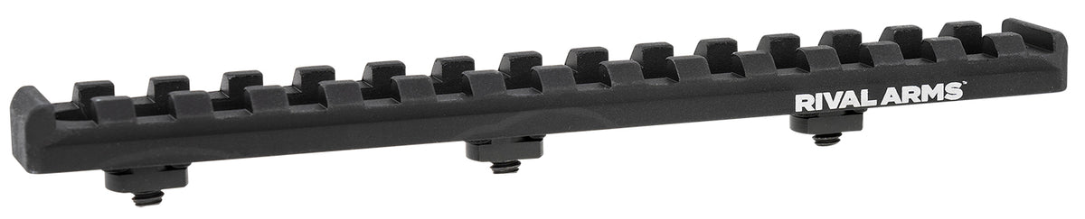 Rival Arms Black Anodized 15-Slot Picatinny Rail for M-LOK Handguards