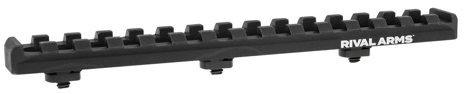 Rival Arms Black Anodized 15-Slot Picatinny Rail for M-LOK Handguards