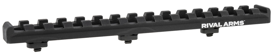 Rival Arms Black Anodized 15-Slot Picatinny Rail for M-LOK Handguards