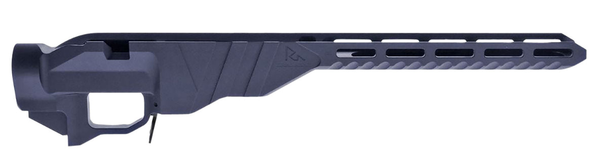 Rival Arms R-700 Precision Chassis for Remington 700 Short Action – Satin Gray Billet Aluminum