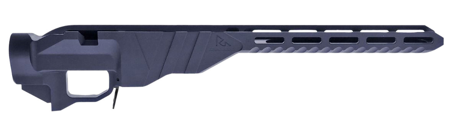 Rival Arms R-700 Precision Chassis for Remington 700 Short Action – Satin Gray Billet Aluminum