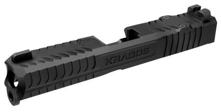 CMC Triggers Kragos SLD193GRMR Slide for Glock 19 Gen3 with RMR Cut Black DLC Finish